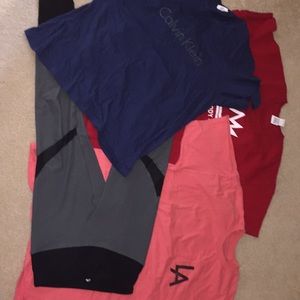 4set piece, 3 tshirts and 1 green leggings